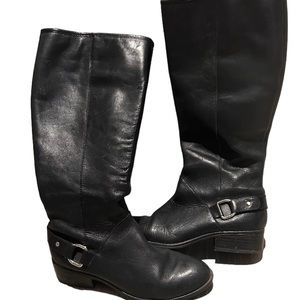 Ralph Lauren leather boots size 5 fits like 5.5
